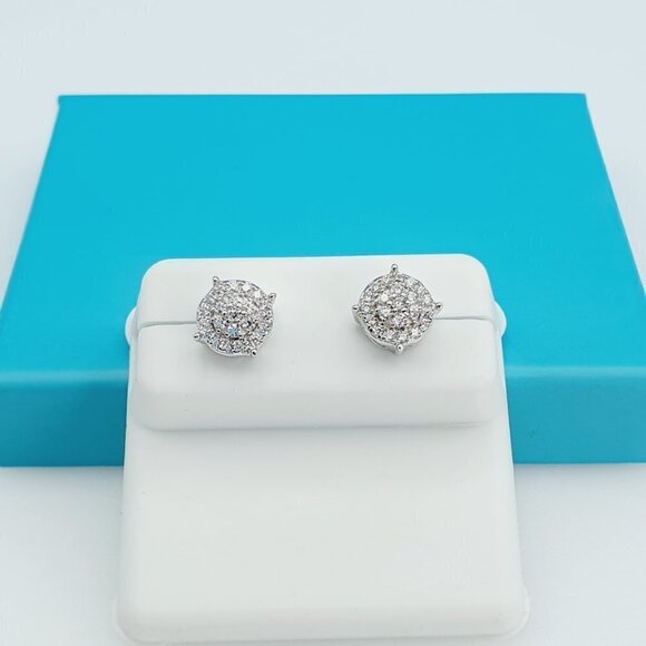 "925 Sterling Silver CZ Beautiful Earrings for Women, 1USPAR4177 - Picture 10 of 11